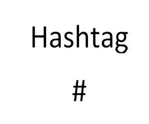 Ako napísať znak hashtag