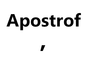 Ako napísať symbol apostrof na klávesnici? NÁVOD