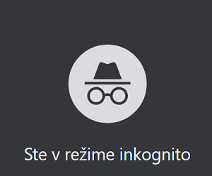 Ako zapnúť / vypnúť ANONYMNÝ REŽIM v PREHLIADAČI? Návod